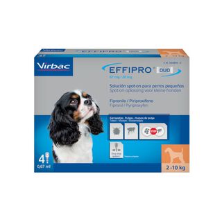 Effipro Duo pipetas antiparasíticas para cães